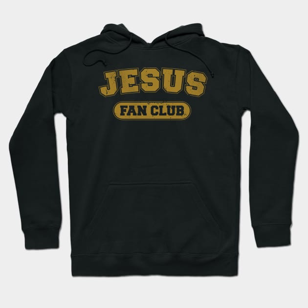 Jesus Fan Club Christian Faith Religion Christ Believer Hoodie by SeaLAD